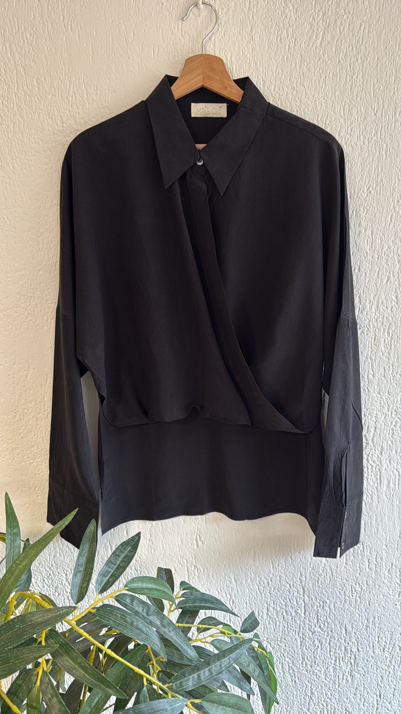 Camicia Baloon nera
