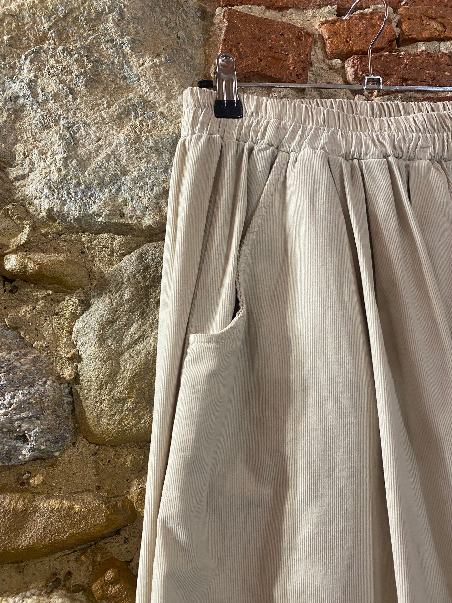 Pantalone Paride gesso