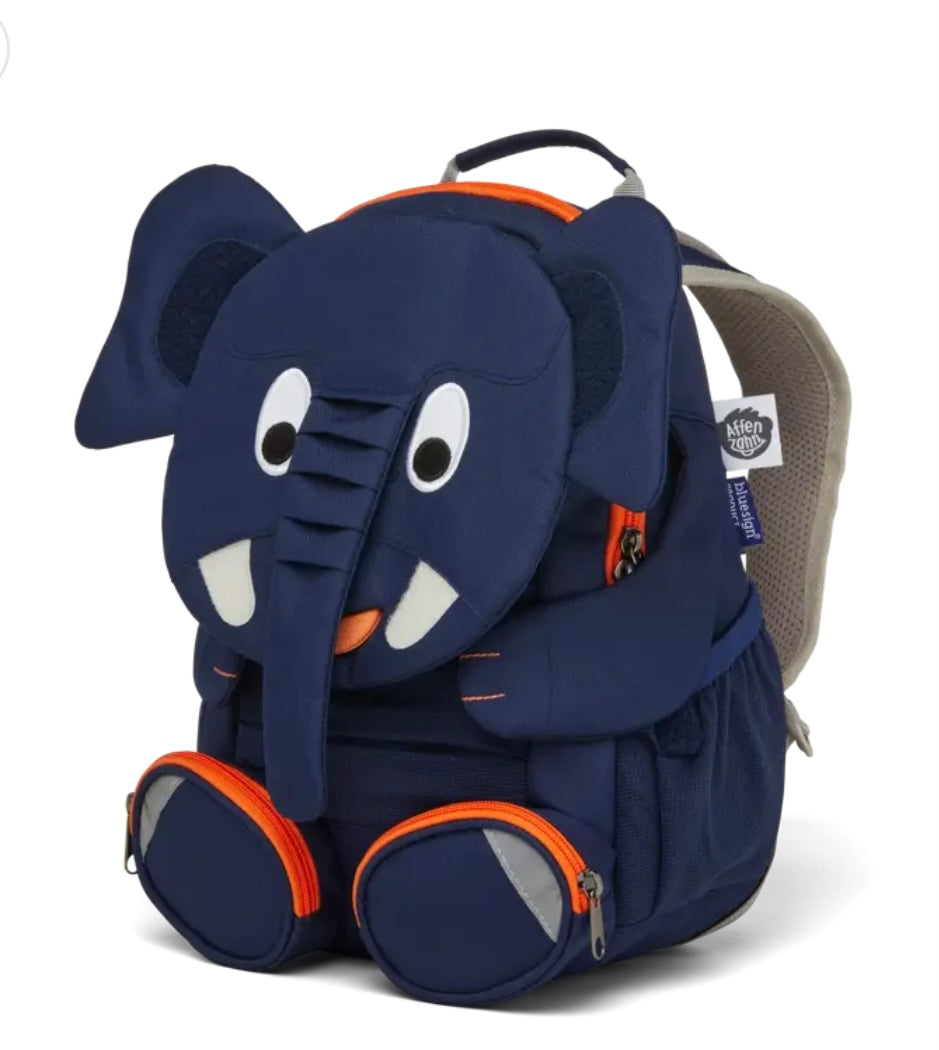 Zainetto grande elefante blu