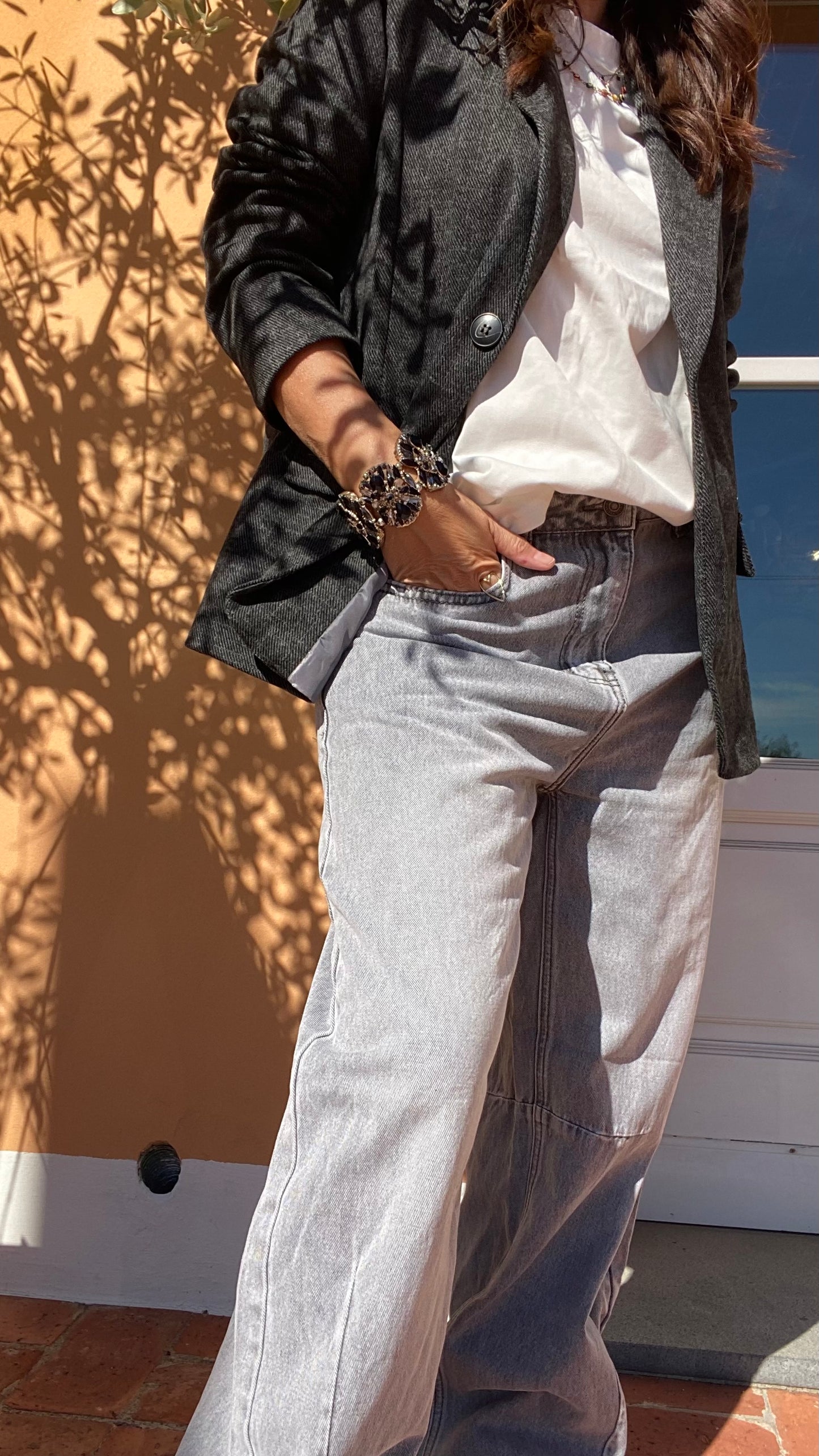 Jeans Dylan Soft grey