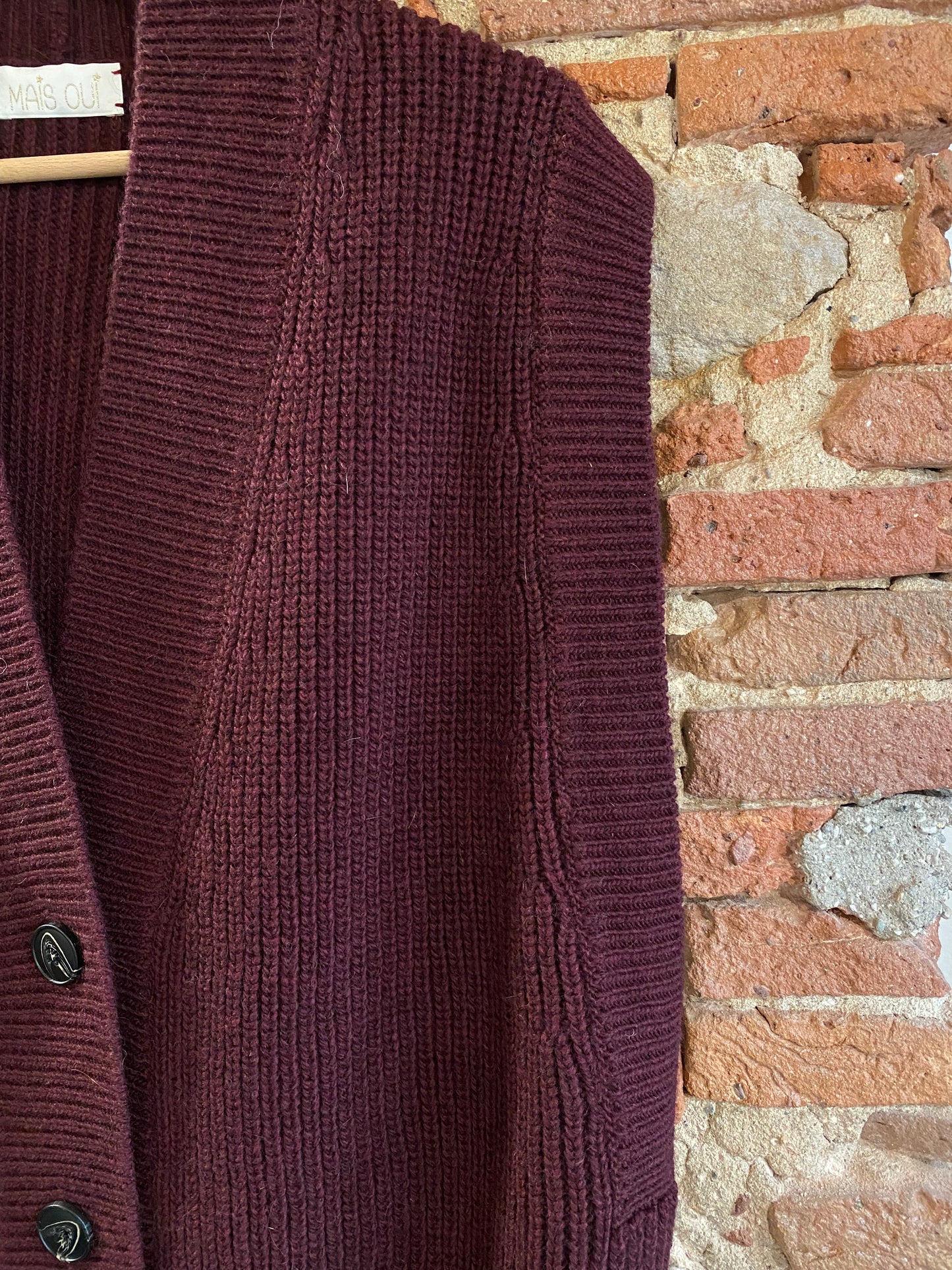Gilèt Max burgundy