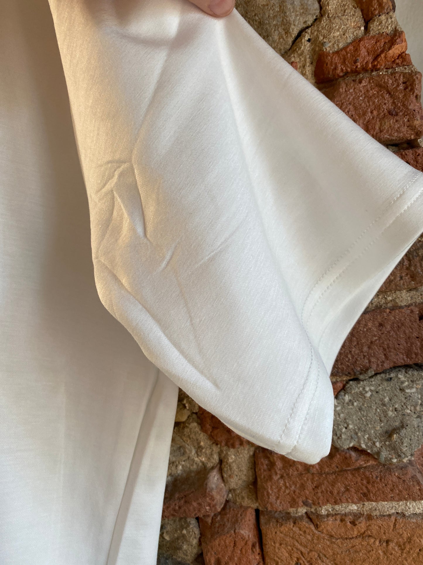 T-shirt Camelia white