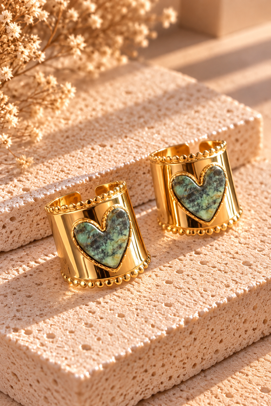 Anello Batticuore Green