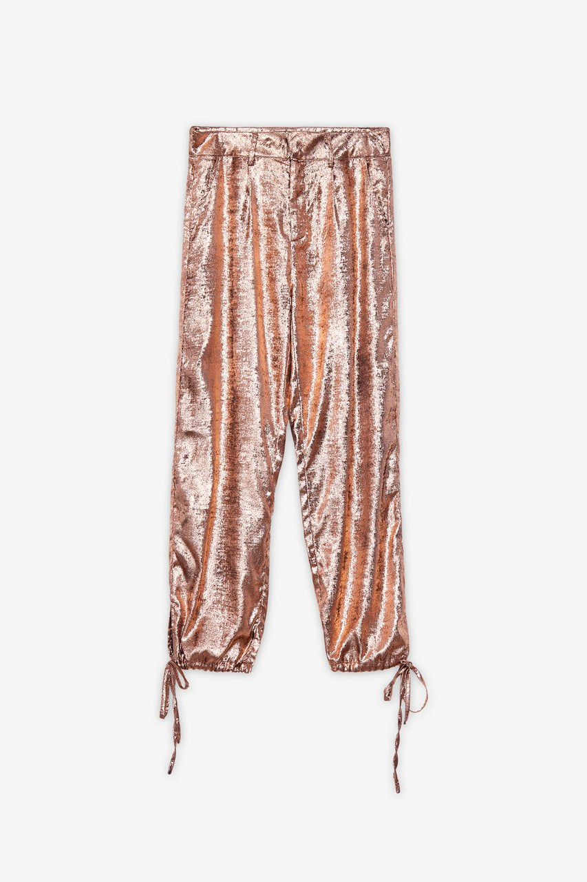 Pantalone Jatziri metallizzato