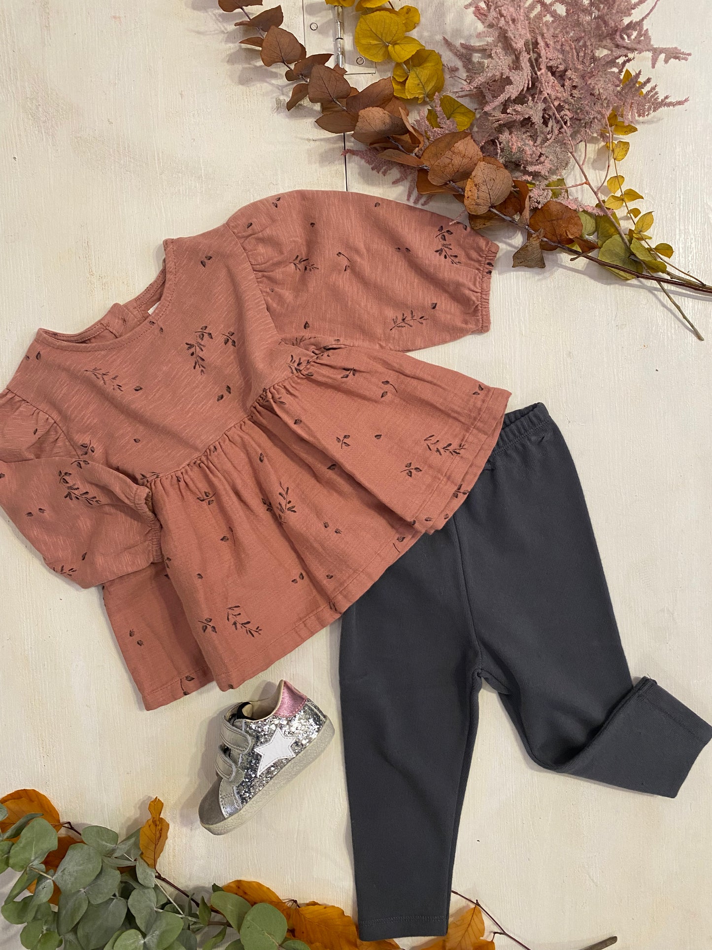 T-shirt in cotone stampa fiori