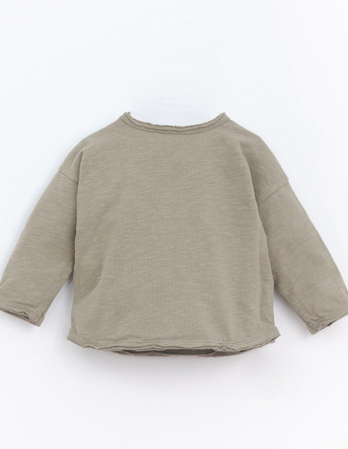 T-shirt cotone colore verde salvia
