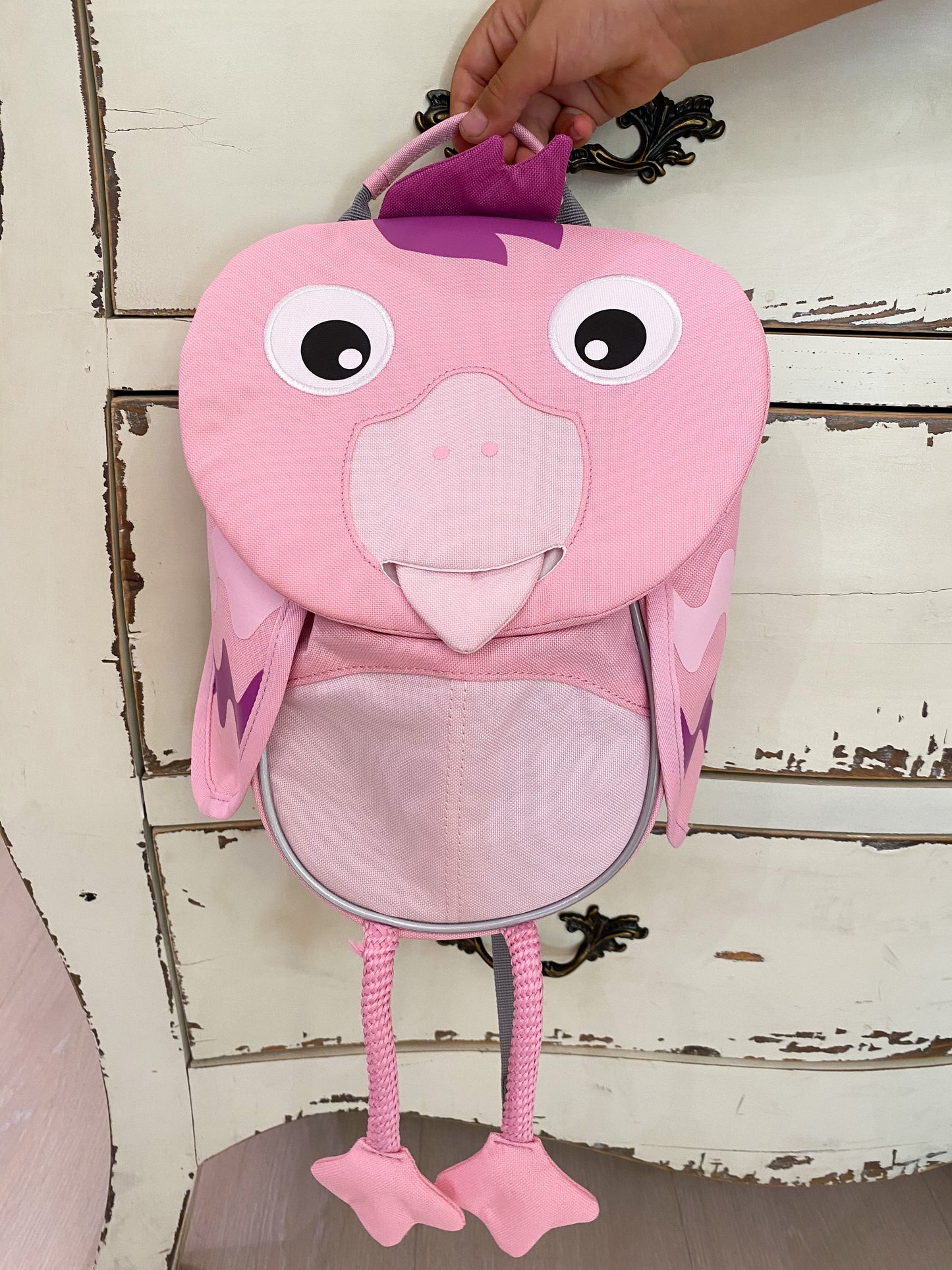 Zainetto piccolo fenicottero rosa chiaro