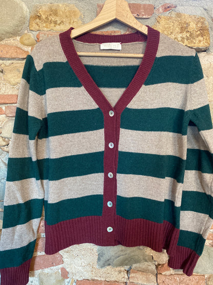 Cardigan Gully grey verde