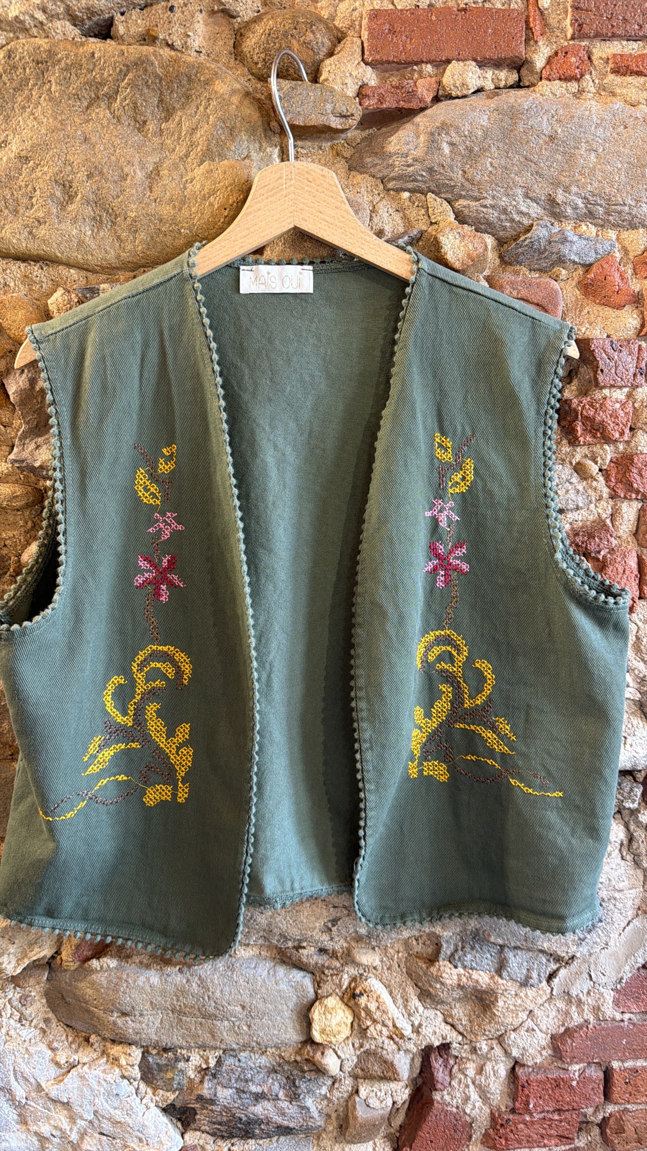 Gilet Luby green