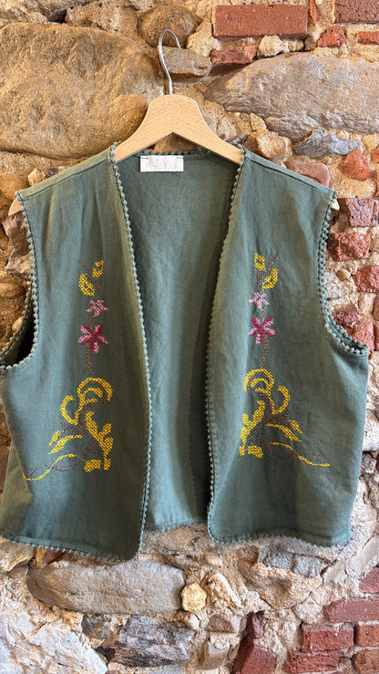 Gilet Luby green