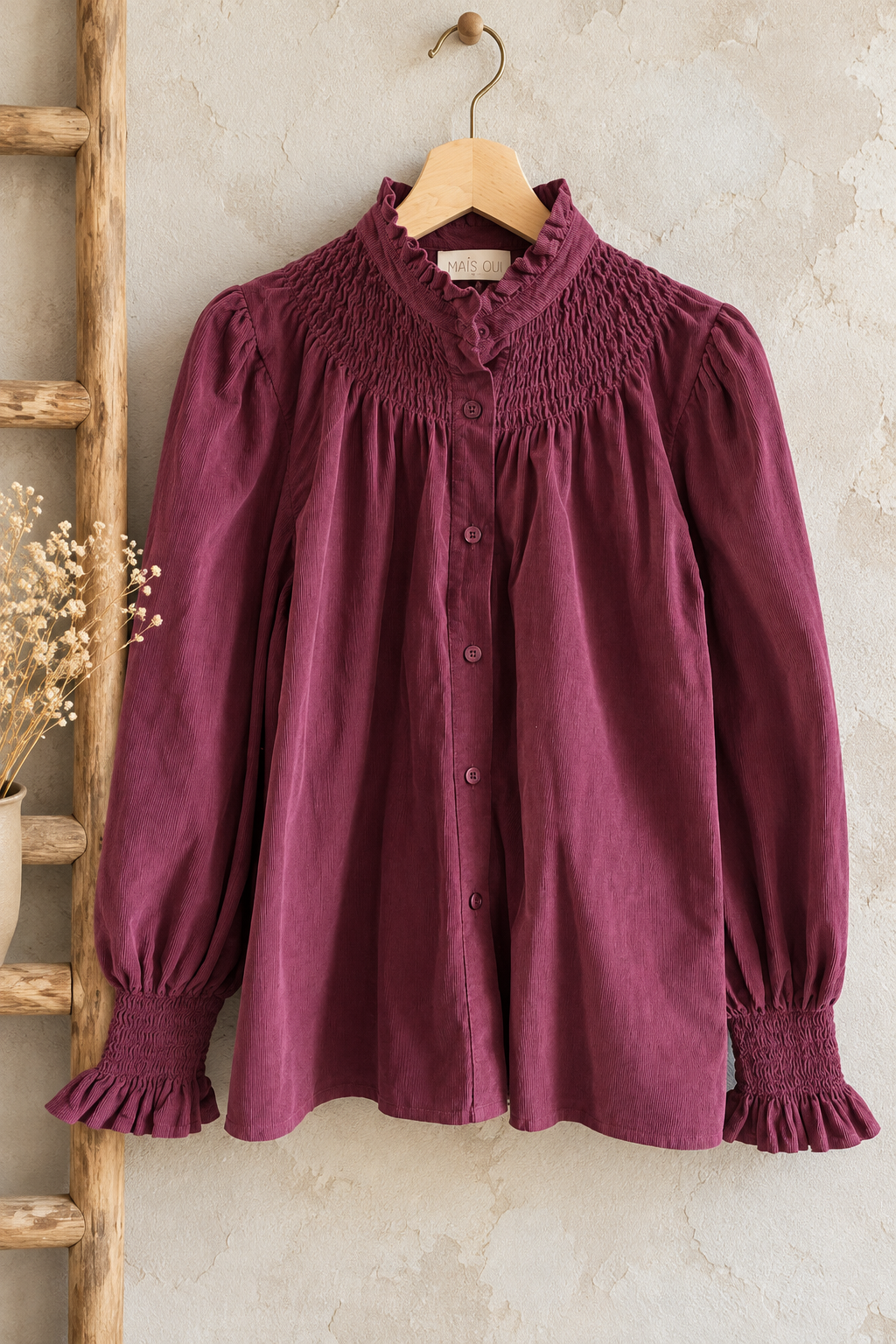 Camicia Delia Wine