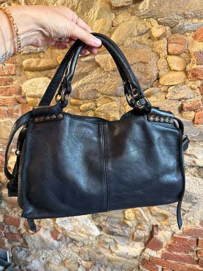 Borsa Logan pelle nera