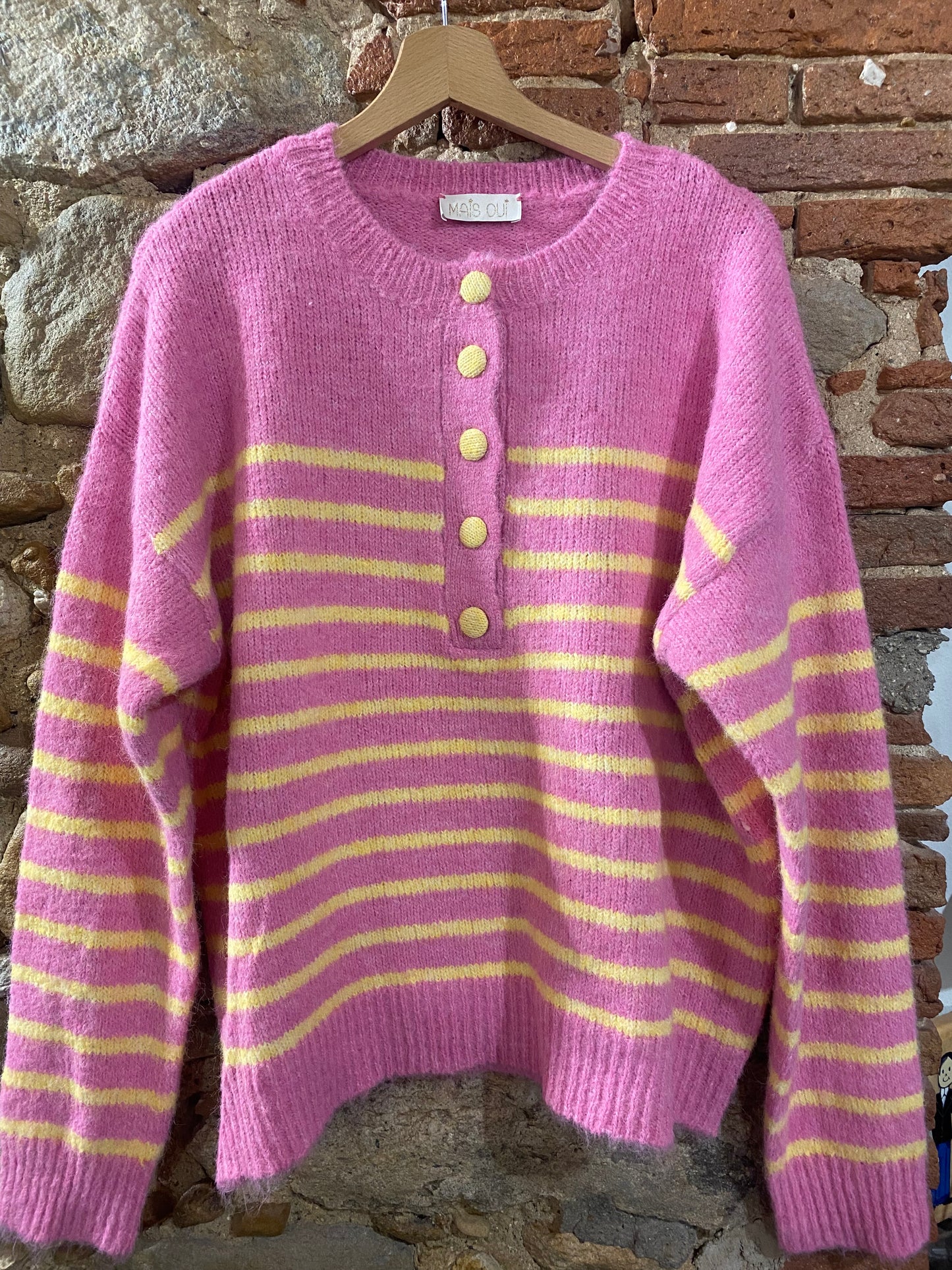 Maglia Emily Pink yellow