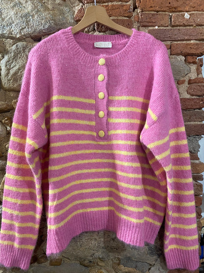 Maglia Emily Pink yellow