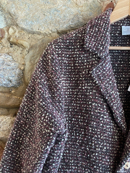 Giacca Ramo boucle rosa soft