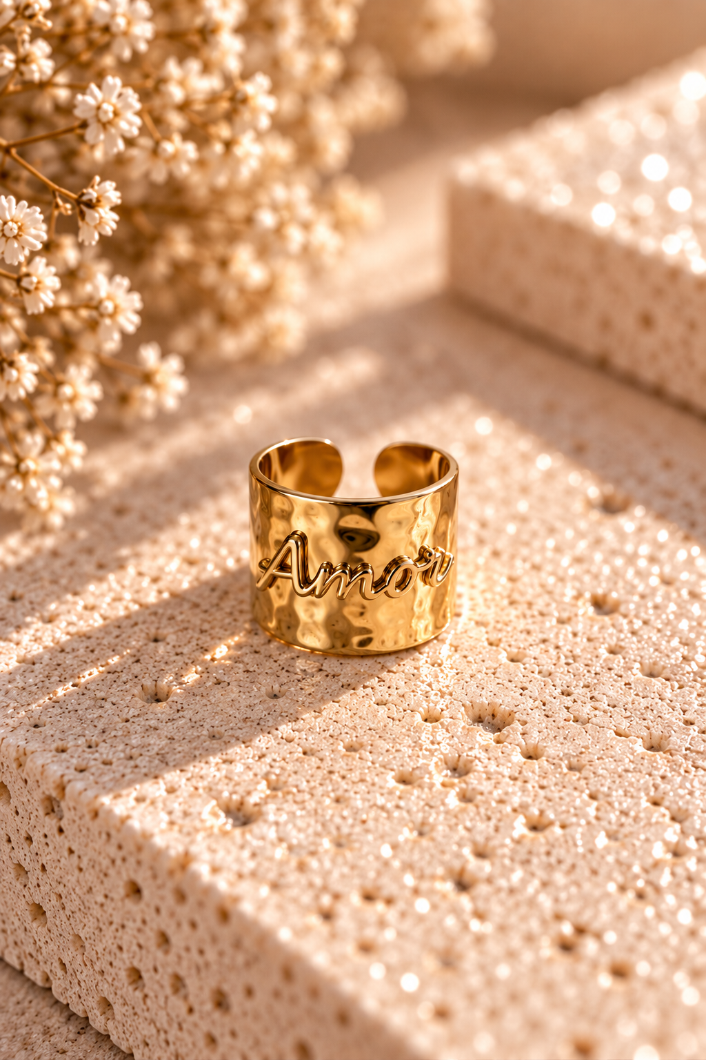Anello a fascia Amour