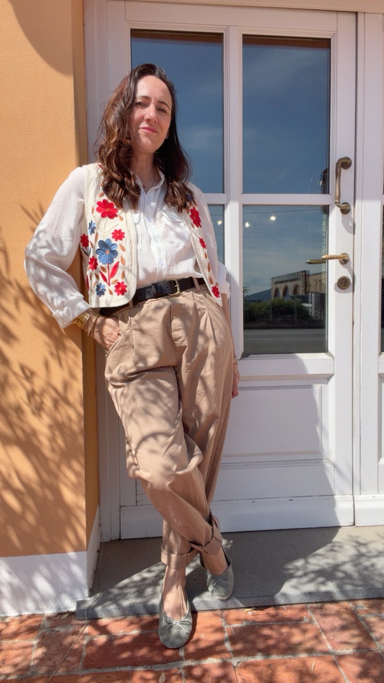 Pantalone Philip beige
