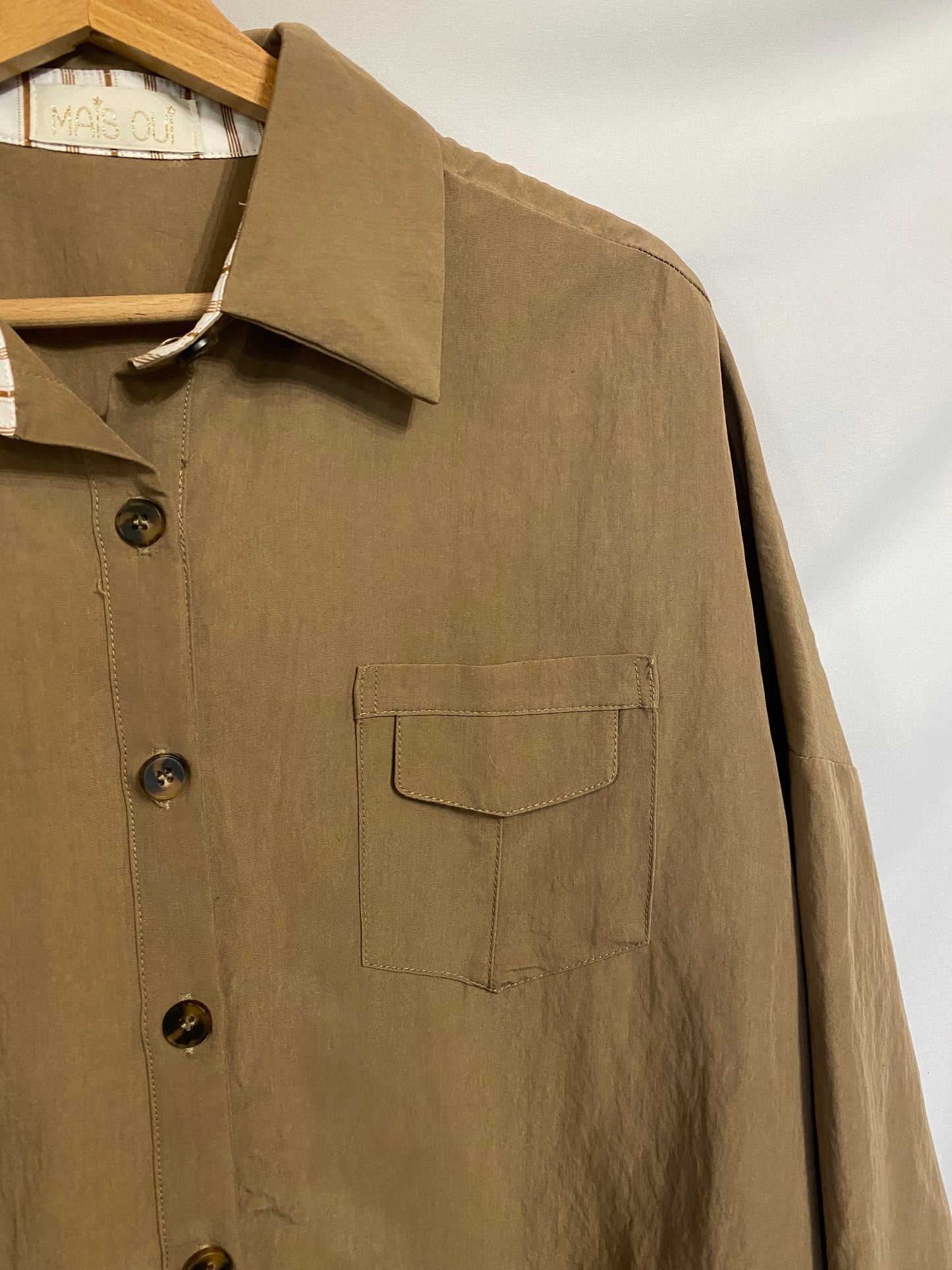 Camicia Aldo taupe