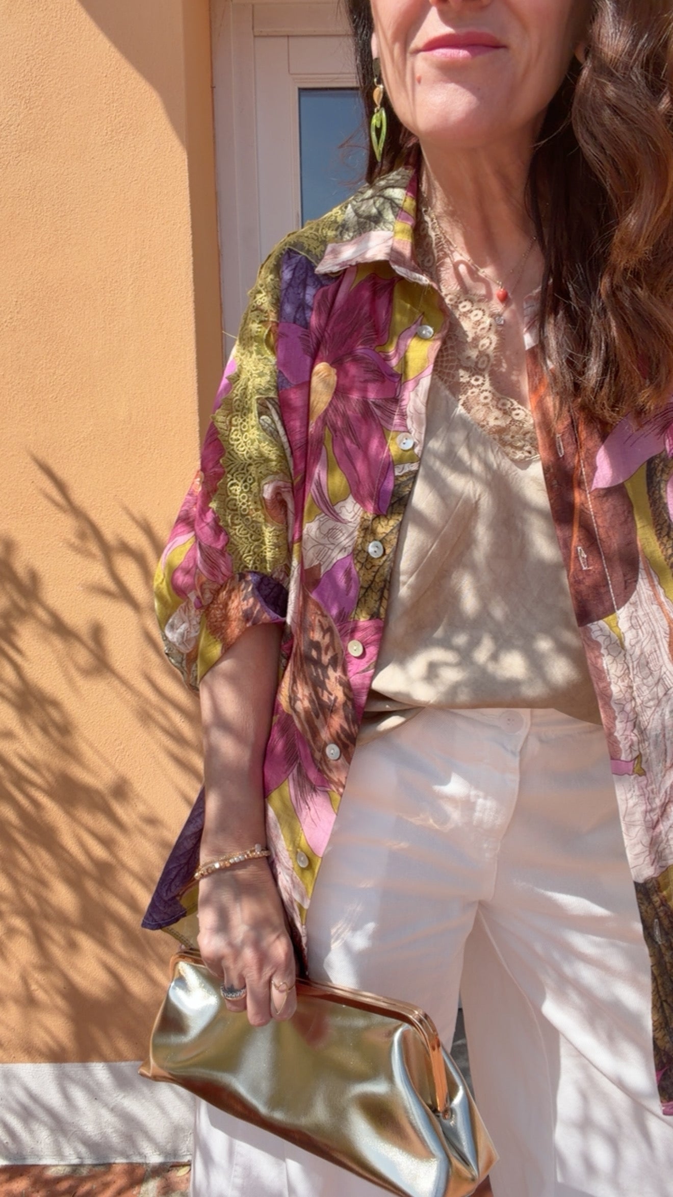 Camicia Iris multicolor