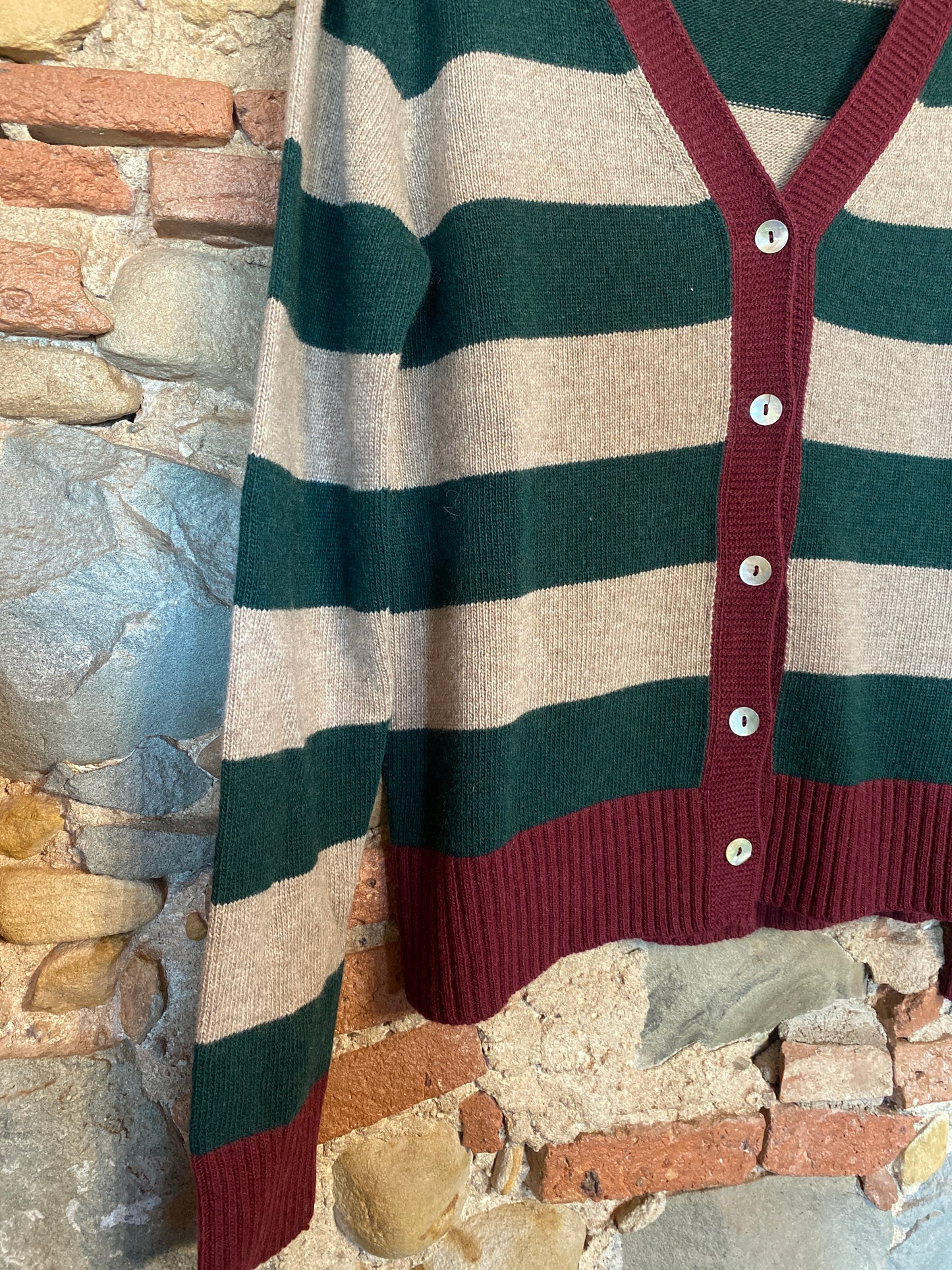 Cardigan Gully grey verde