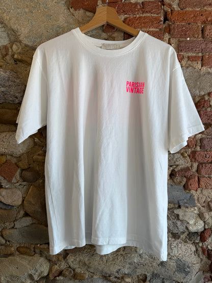 T-Shirt Parisian Vintage white