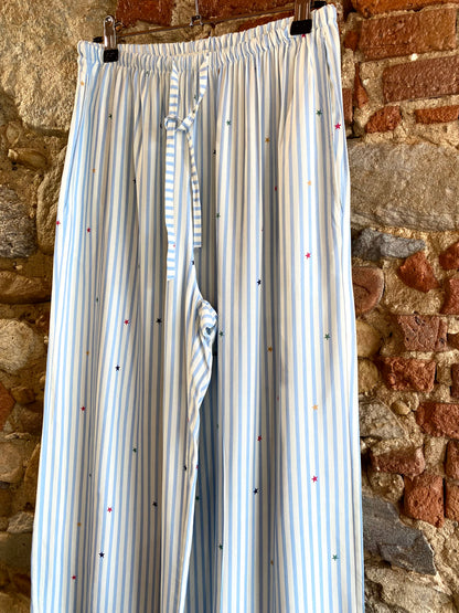 Completo pigiama Costellazione azzurro