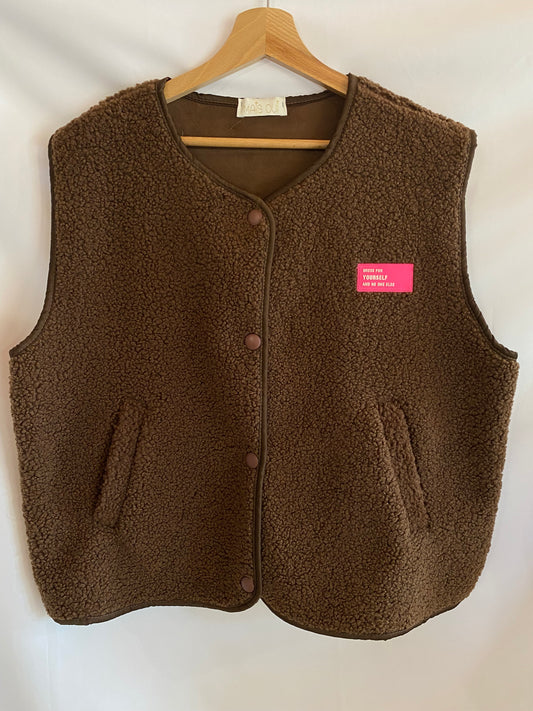 Gilet Woody choco