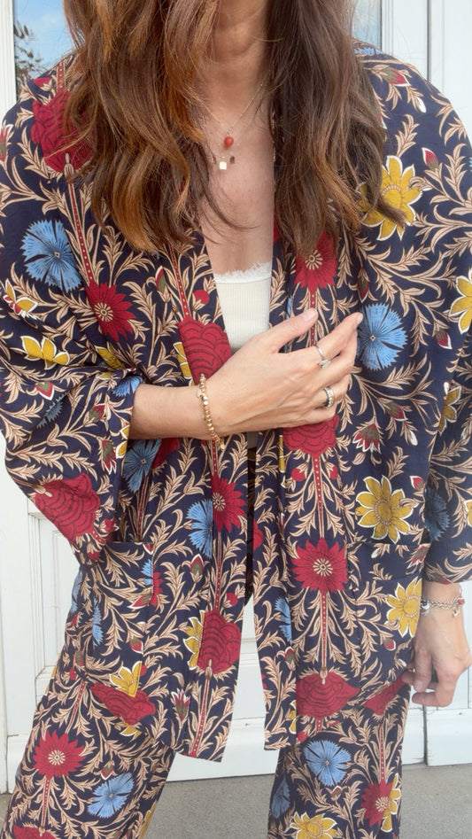 Kimono Mali blu
