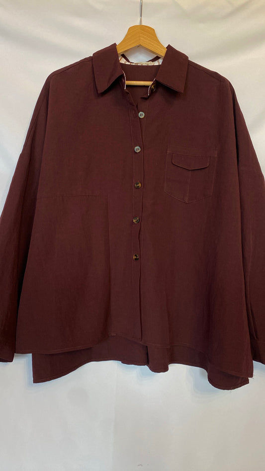 Camicia Aldo Burgundy