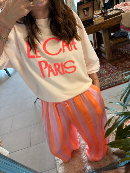 Pantalone Summer orange rose