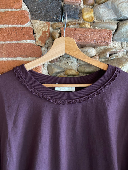 T-shirt Lilia prune