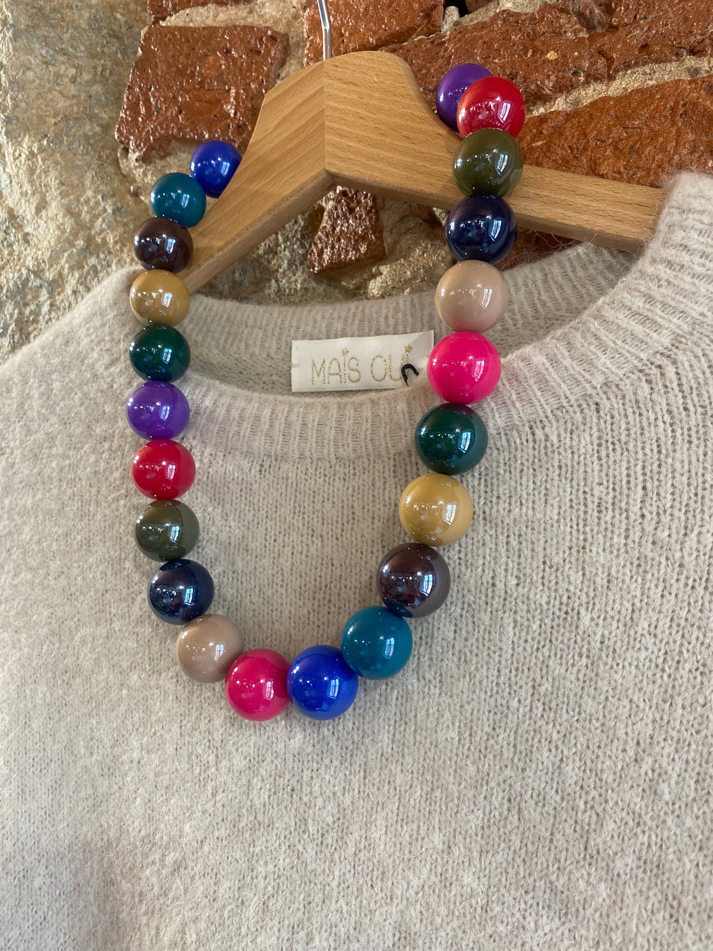 Collana Bonbon multicolor