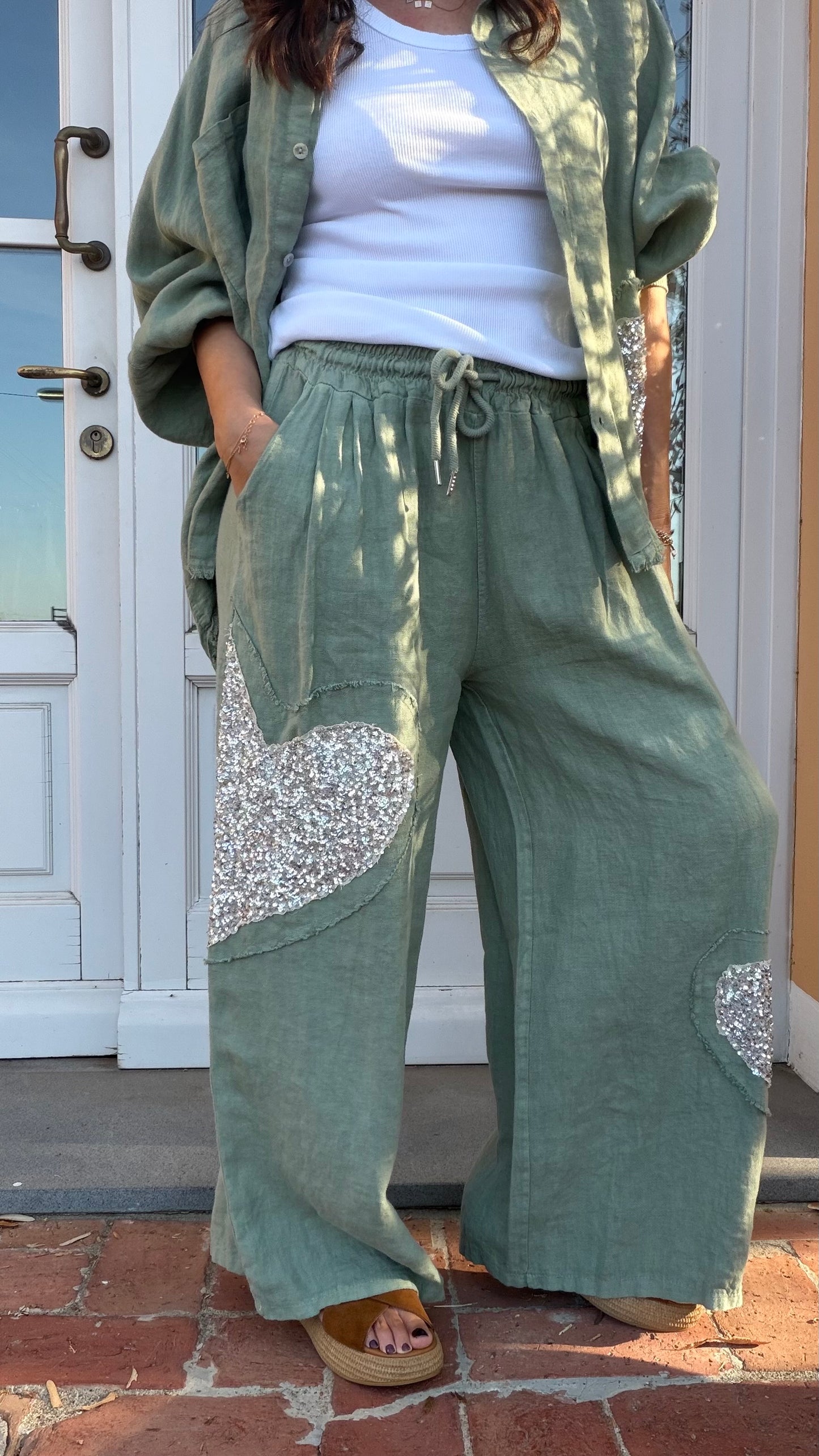 Completo Batticuore green