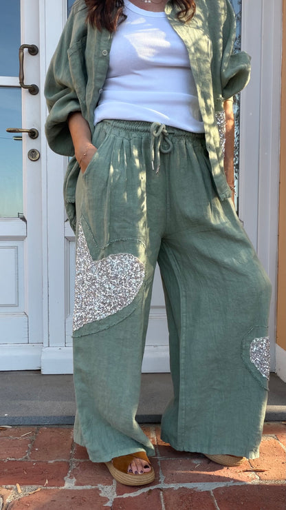 Completo Batticuore green
