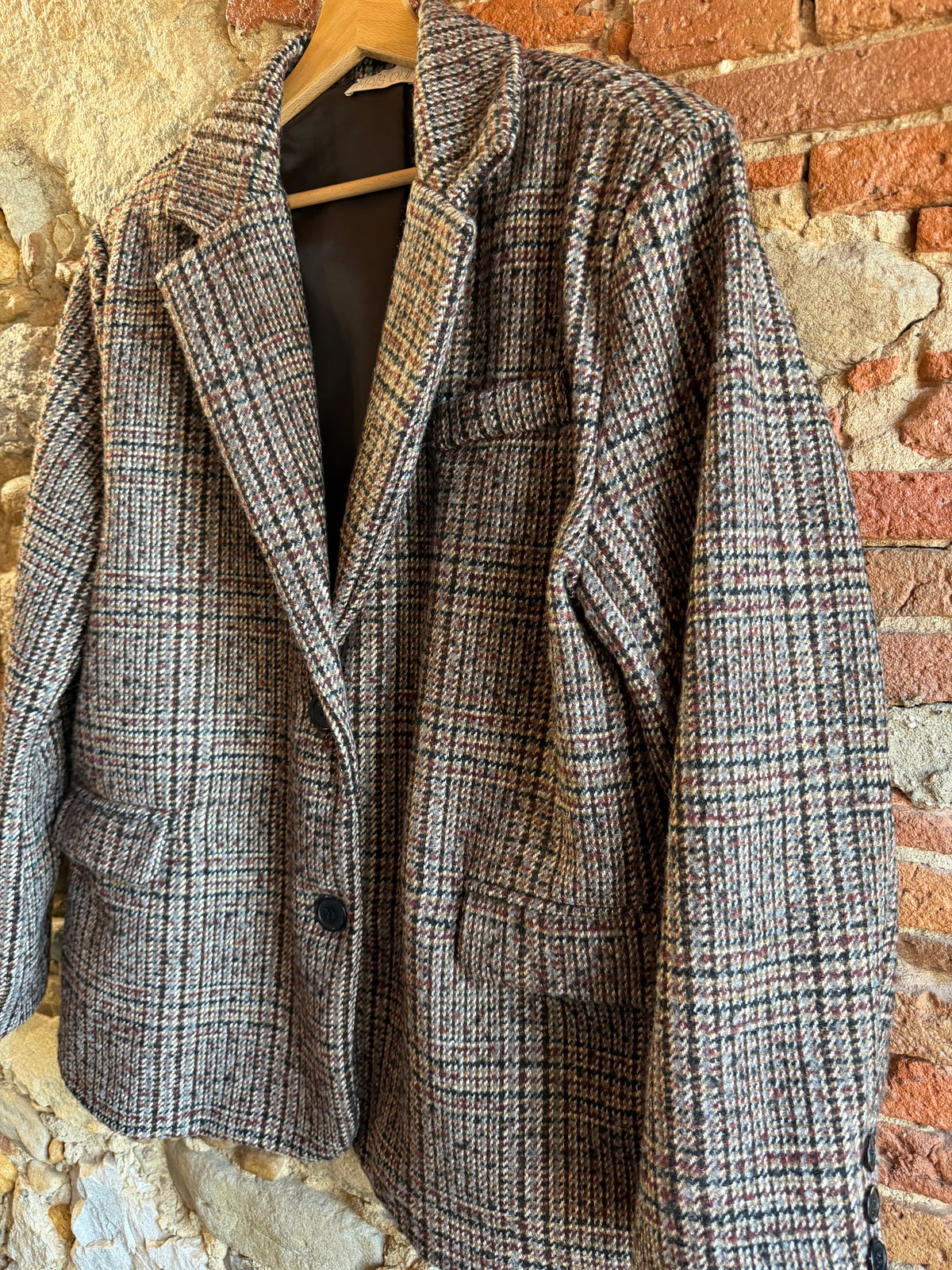 Giacca England blu bordeaux