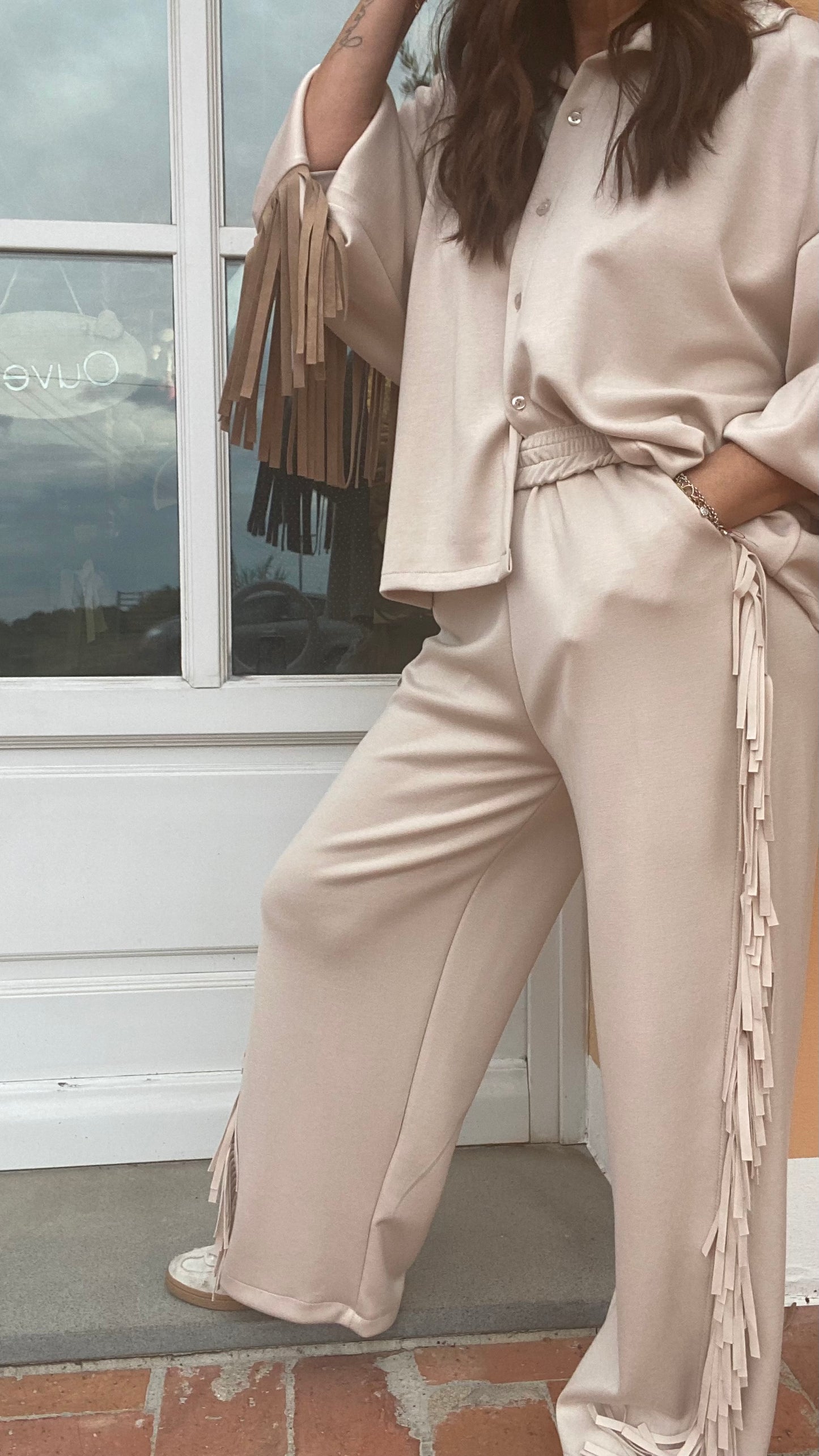 Camicia James sabbia