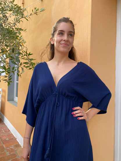 Abito Impero blu