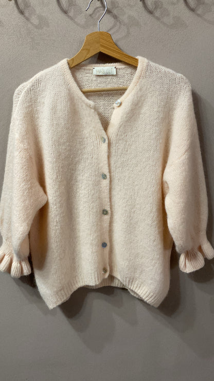 Cardigan Elise rosa chiaro