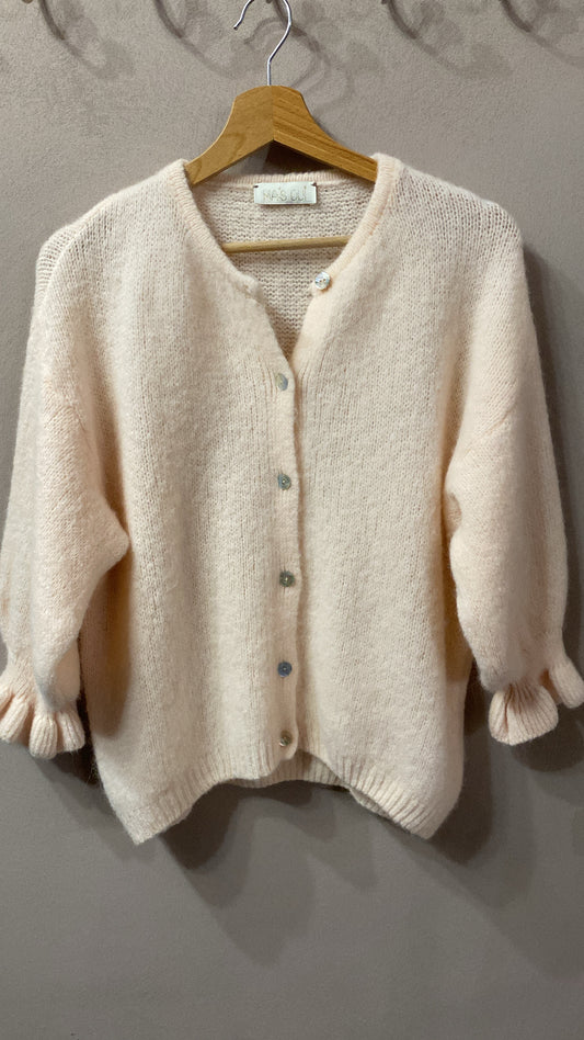Cardigan Elise rosa chiaro