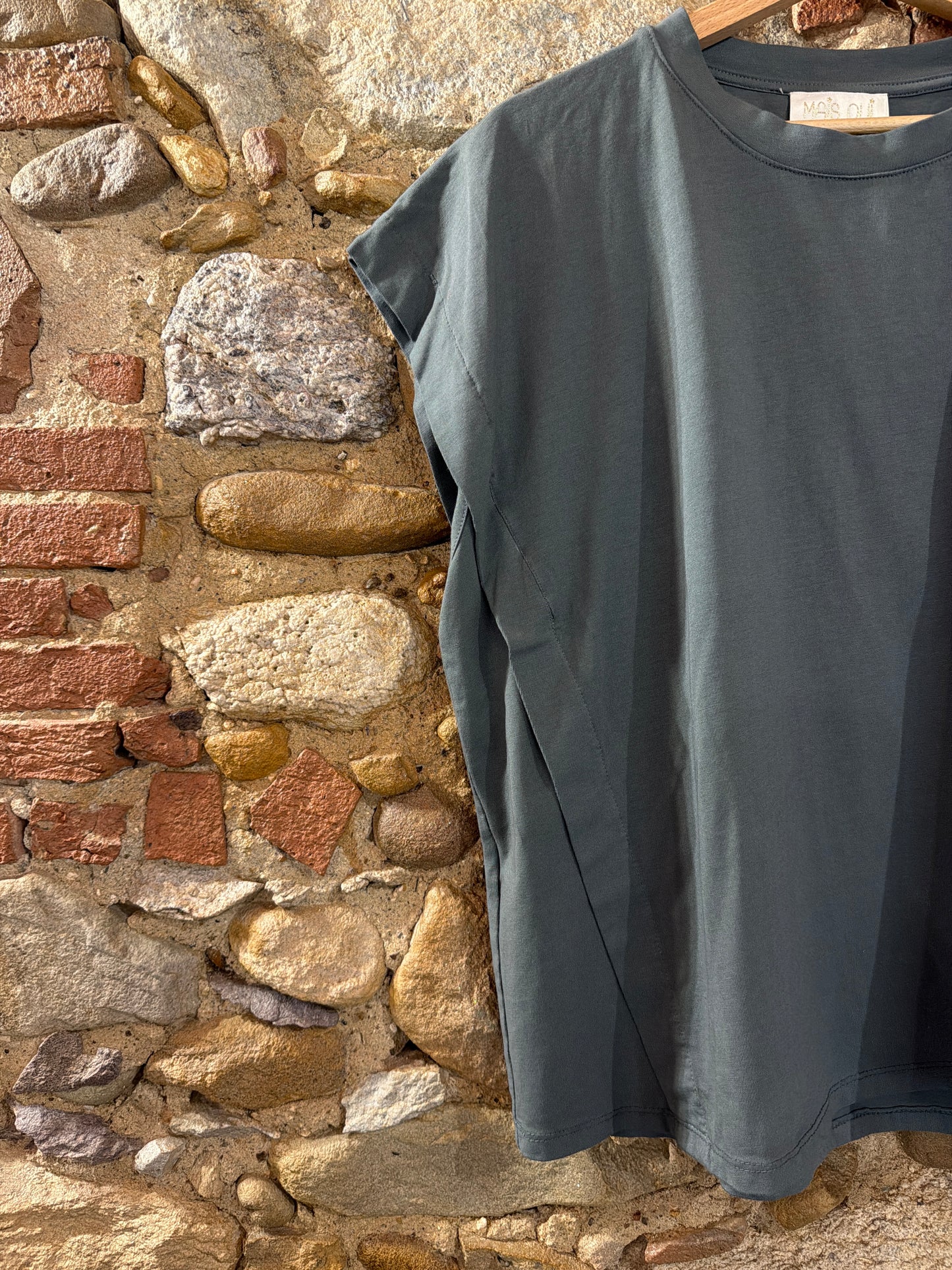 T-shirt Essentia piombo