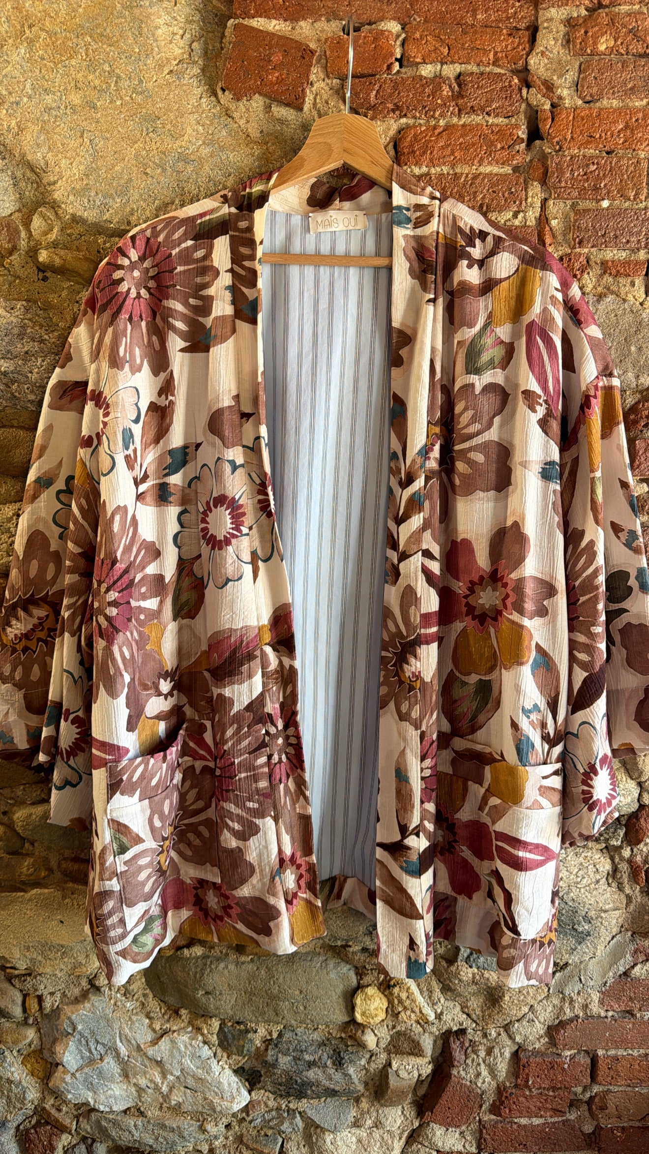 Kimono Mali Écru