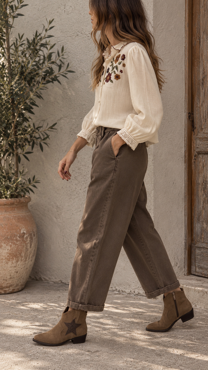 Pantalone Robin Choco
