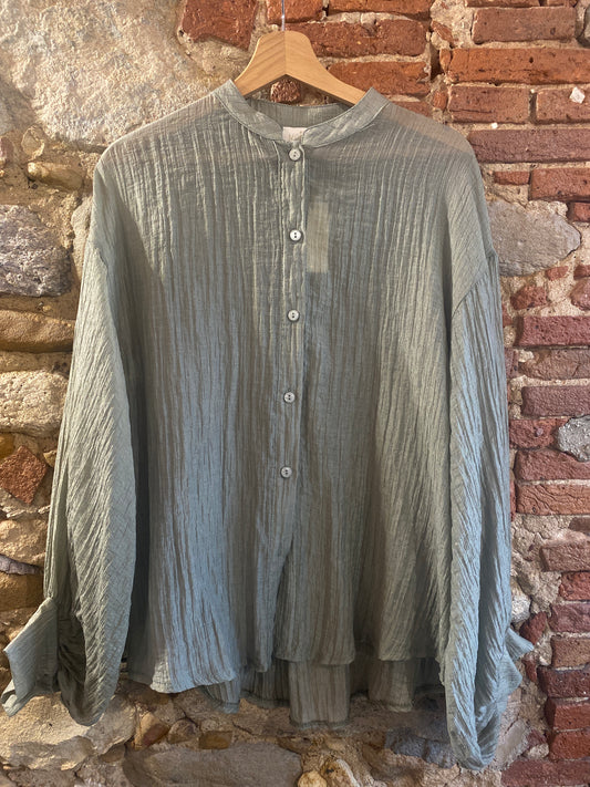 Camicia Rajan salvia