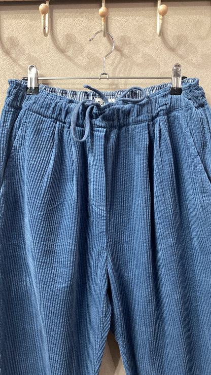Pantalone velluto a coste colore carta da zucchero