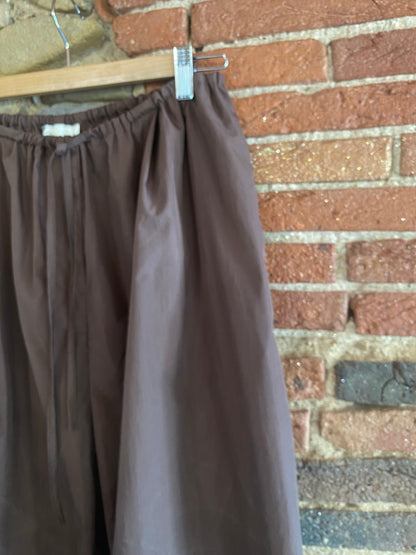 Pantalone Tessa cotone cioccolato
