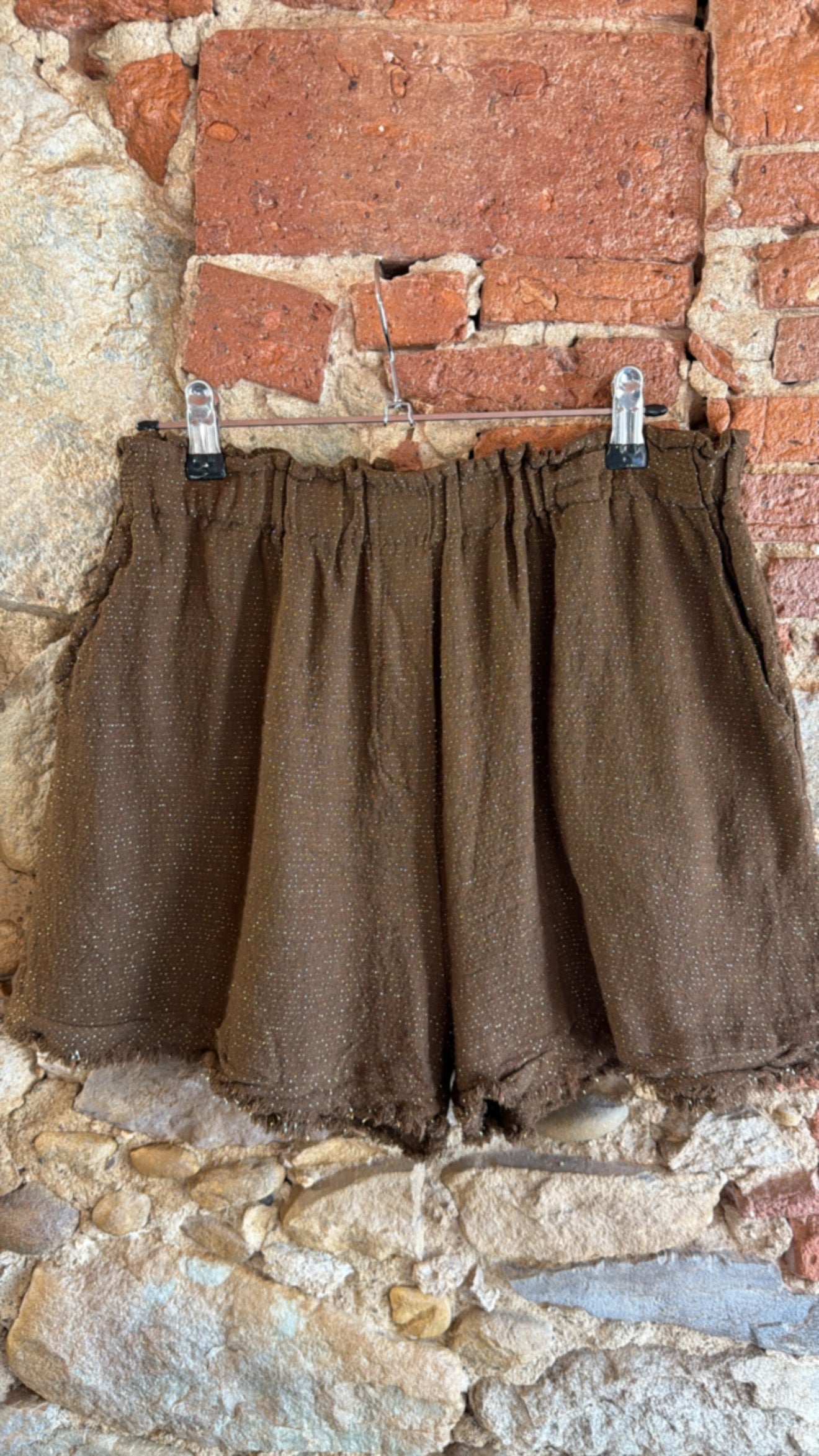 Short Deseo Glitter Choco