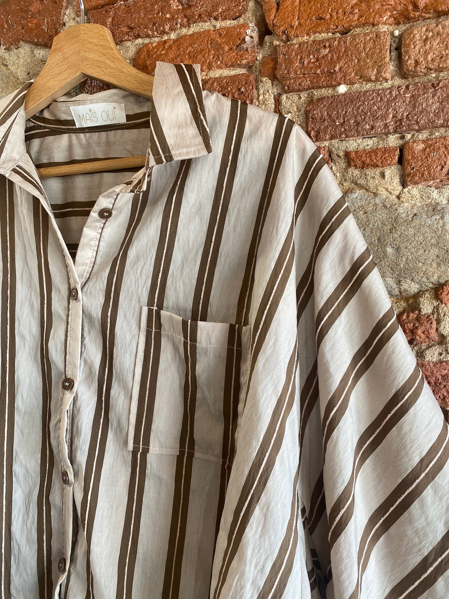 Camicia Madame Sabbia e choco