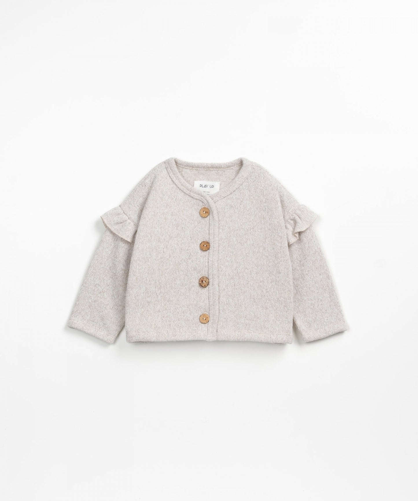 Cardigan balze latte mélange