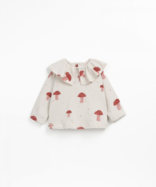 T-shirt stampa funghetti
