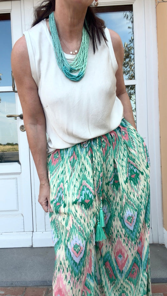 Top Satin Avorio